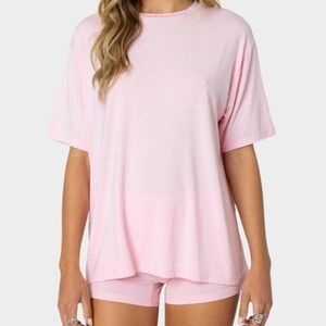 Edikted Women's Pink Sleepwear Set